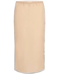 KHAITE - Syndi Skirt - Lyst