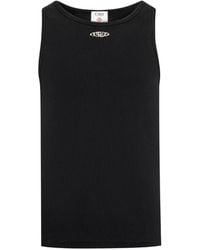 CASABLANCA - Ribbed Tank Top - Lyst