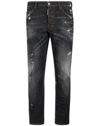 DSquared² - Jean À Effet Taches De Peinture - Lyst