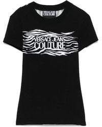 Versace Jeans Couture - Crystal Zebra T-Shirt - Lyst