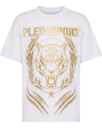 Philipp Plein - Tiger Crest T-Shirt - Lyst