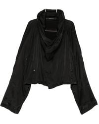 Julius - Giacca Crop Con Cappuccio - Lyst