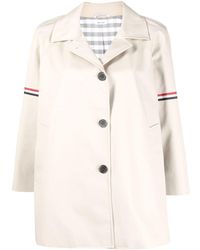 Thom Browne - Single-breasted Short Coat - Lyst