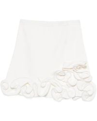 Sandro - Mini Floral Knit Skirt - Lyst