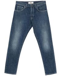 PT Torino - Jeans Met Riemlussen En Zak - Lyst