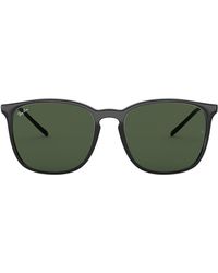 Matte Black Arnette Mens Chenga Square Sunglasses 56.0 mm 0AN4240