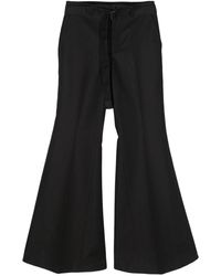 Sacai - Tailored Flared Trousers - Lyst