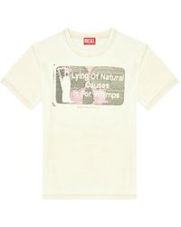 DIESEL - T-Norm-T2 Graphic-Print T-Shirt - Lyst
