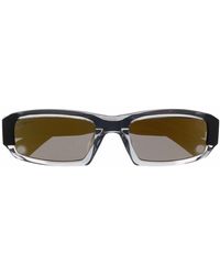 Jacquemus - Two-tone Rectangle-frame Sunglasses - Lyst