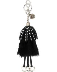 Prada - Llavero Con Logo En Relieve - Lyst