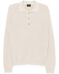 Brioni - Button-Up Collar Sweater - Lyst
