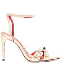 HARDOT - 100Mm Booty Sandals - Lyst