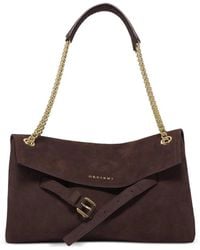 Orciani - Small Venus Nabucco Leather Shoulder Bag - Lyst