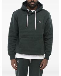 Eden Park - Logo-Embroidered Drawstring Hoodie - Lyst