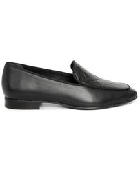 Sarah Chofakian - Debossed Leather Loafers - Lyst