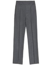Valentino Garavani - Pressed-Crease Tailored Trousers - Lyst