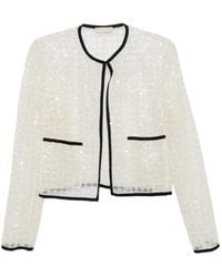 Elie Saab - Sequin Embellished Jacket - Lyst
