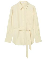 Marc O' Polo - Belted Button-Up Shirt - Lyst
