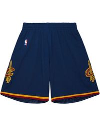 Mitchell & Ness - Bermudas swingman Cleveland Cavaliers Astros Blue 2011/12 - Lyst