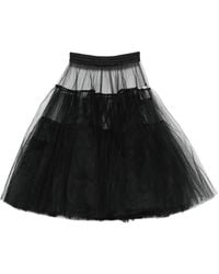 Rundholz - Layered Tulle Mini Skirt - Lyst