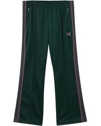 Needles - Joggingbroek Met Zijstreep En Vlinder - Lyst