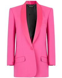 John Richmond - Shawl-Lapel Single-Breasted Blazer - Lyst