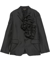 Comme des Garçons - Flower-Detail Blazer - Lyst