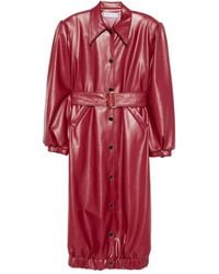 ROWEN ROSE - Jas Met Pofmouwen En Ceintuur - Lyst