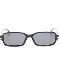 Victoria Beckham - Rectangle-Frame Sunglasses - Lyst