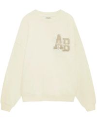 Anine Bing - Miles Letterman Sweatshirt - Lyst