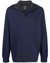 Polo Ralph Lauren - Polo Pony-Embroidered Jersey Sweatshirt - Lyst