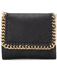 Stella McCartney - Falabella Small Flap Wallet - Lyst