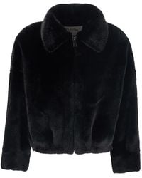 VALENTINI 1972 - Zip-Up Faux-Fur Jacket - Lyst