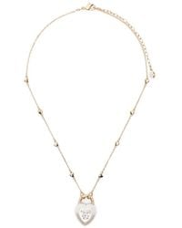 Swarovski - Heart-Pendant Necklace - Lyst