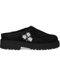 Diemme - Maggiore Stella Plateau-Mules Mit Stickerei - Lyst