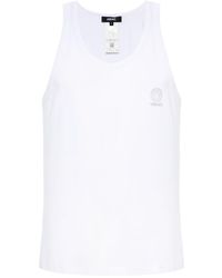 Versace - Medusa Trägershirt mit Rundhalsausschnitt - Lyst