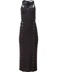 Fleur du Mal - Vestido midi Undo Me con apliques - Lyst