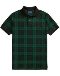 Polo Ralph Lauren - Plaid-Pattern Polo Shirt - Lyst