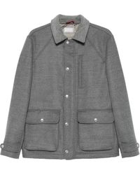 Brunello Cucinelli - フラップポケット ウールジャケット - Lyst