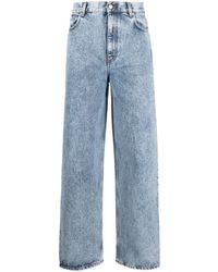 Séfr - Gerade Jeans mit Acid-Wash-Effekt - Lyst