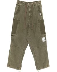 Maison Mihara Yasuhiro - Cargo Pocket Drawstring Trousers - Lyst