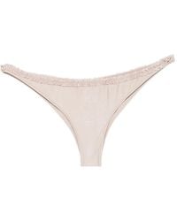 Frankie's Bikinis - Kate Ruffled Bikini Bottoms - Lyst