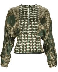 Silvia Tcherassi - Lizzy Bluse mit Print - Lyst
