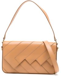Missoni - Flap Wave Leather Shoulder Bag - Lyst