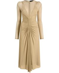 Proenza Schouler - Vestido midi Kerstin - Lyst