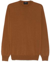 Dell'Oglio - Trui Met Ronde Hals - Lyst