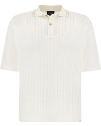 Paul & Shark - Geribbeld Poloshirt - Lyst
