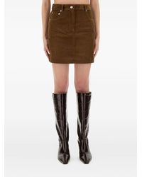 Moschino - Corduroy Pocket Skirt - Lyst