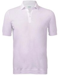 Gran Sasso - Short-Sleeve Cotton Polo Shirt - Lyst