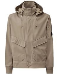 C.P. Company - C.P. Shell-R Hidden Hood Lens Jacket - Lyst
